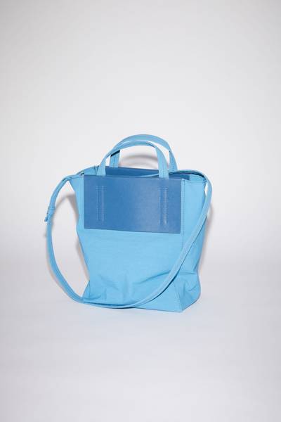 Acne Studios Papery Nylon tote bag - Powder blue/blue outlook