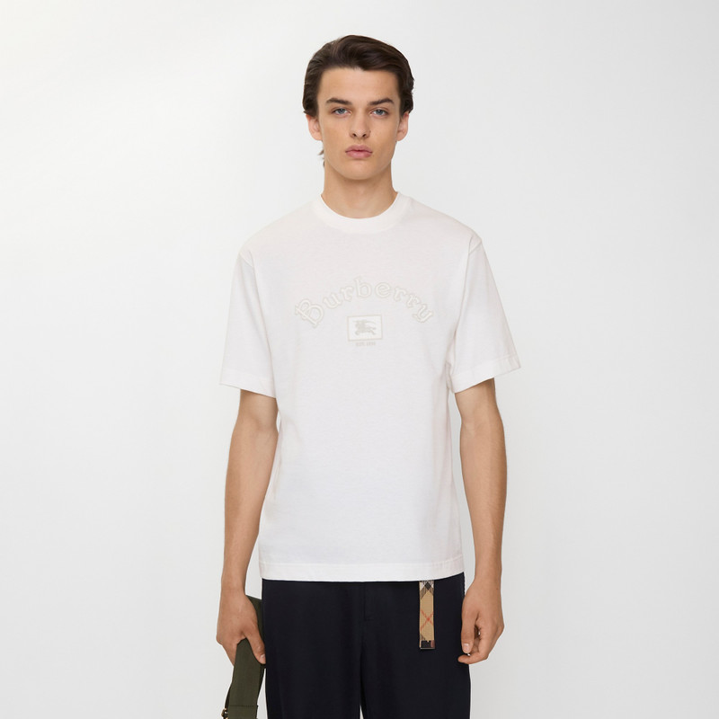 Burberry Gothic Logo Cotton T-shirt outlook