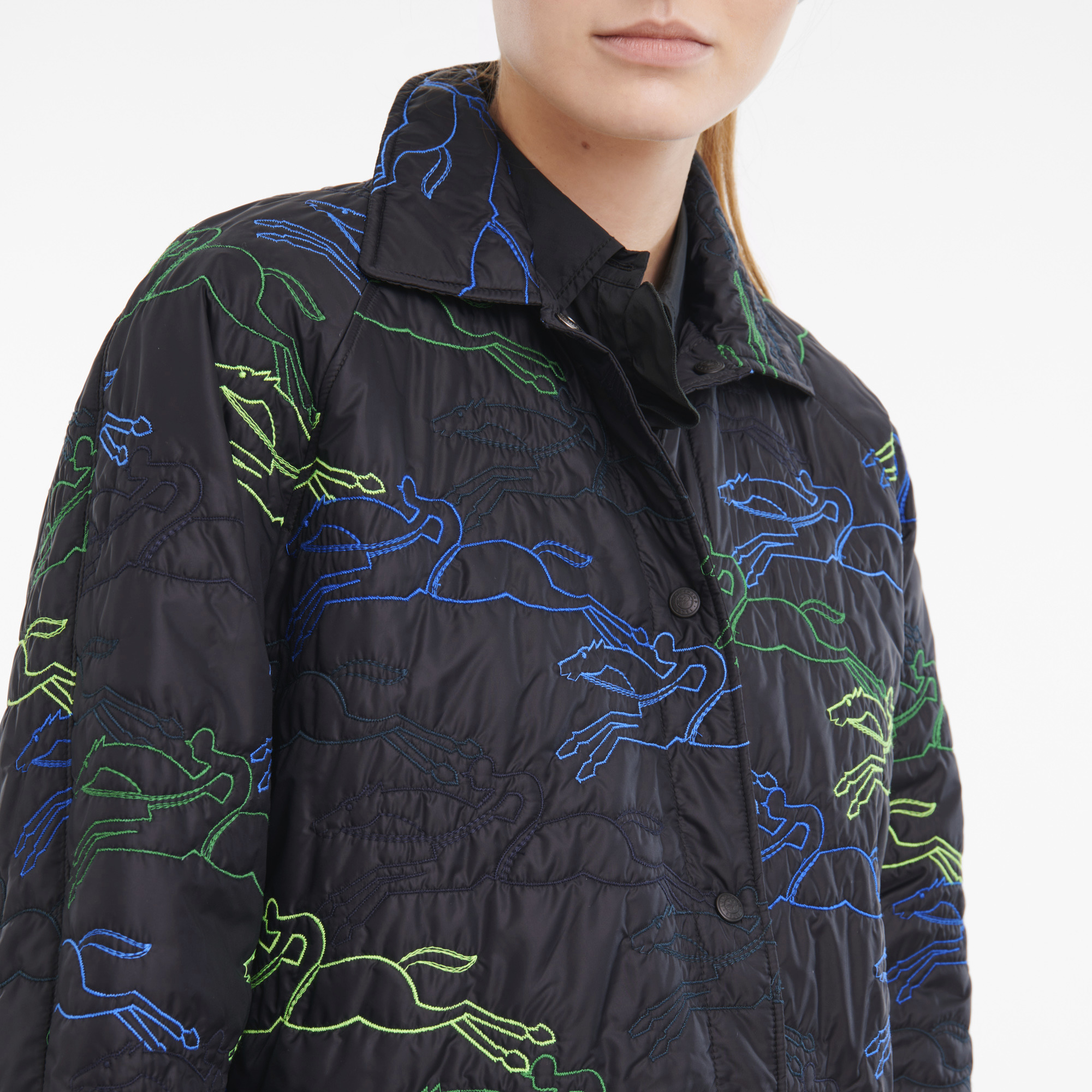 Jacket Black - Embroidered - 5