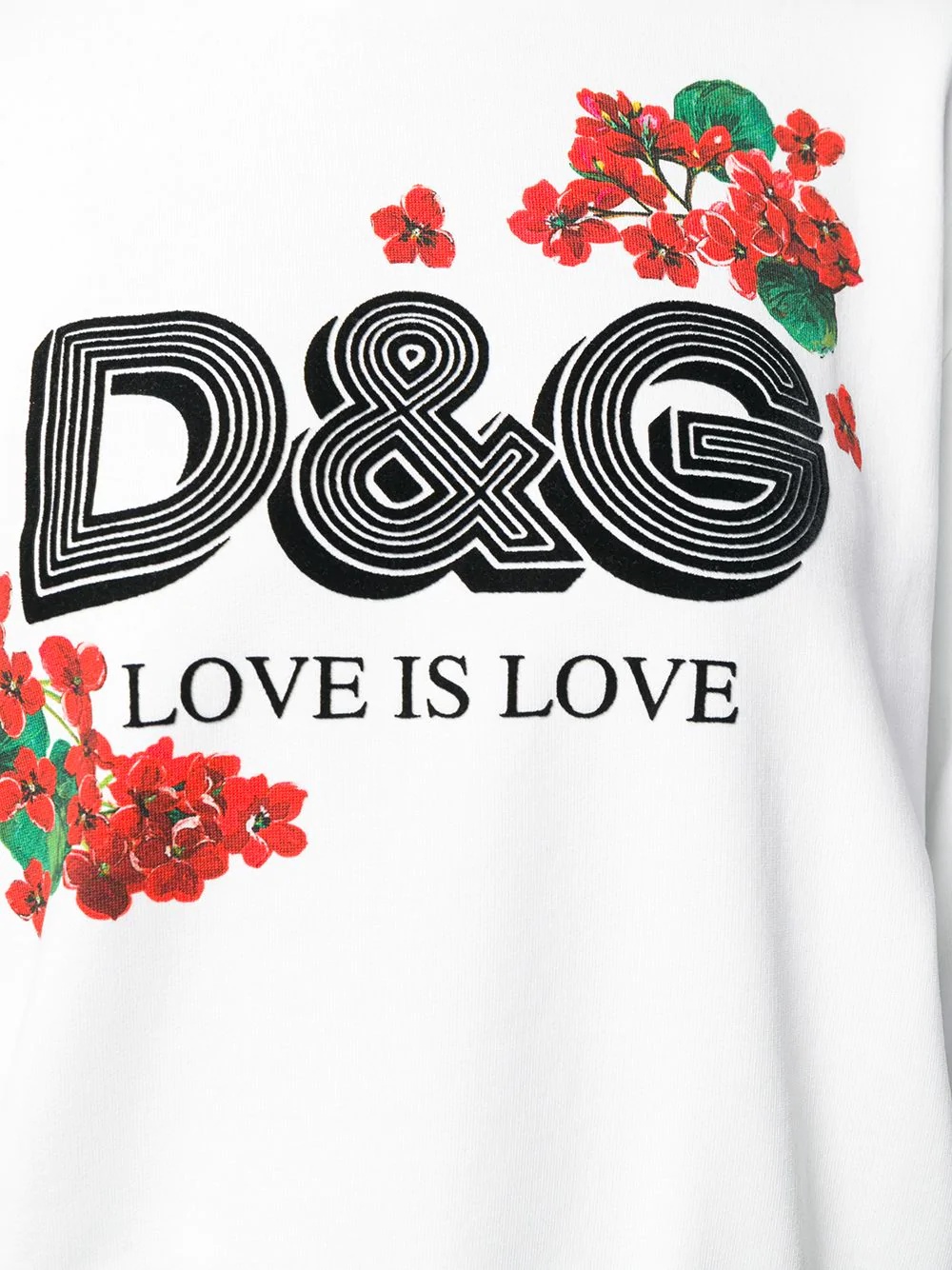 Love printed sweatshirt - 5