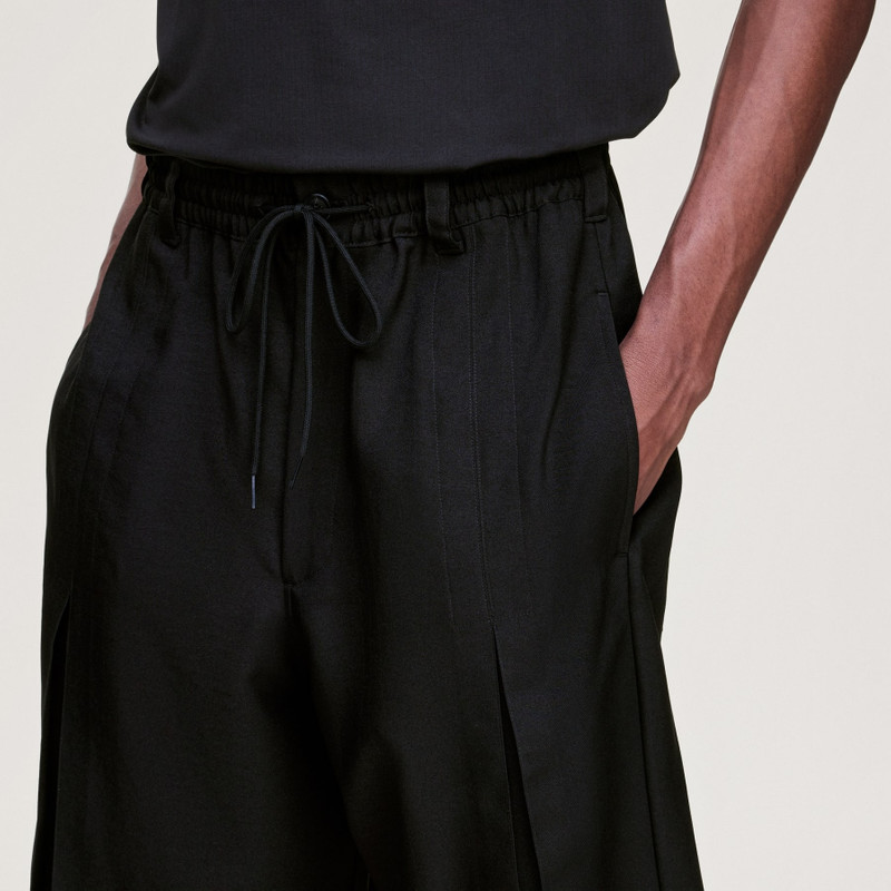 Y-3 SPORT UNIFORM PLEATED SHORTS 6