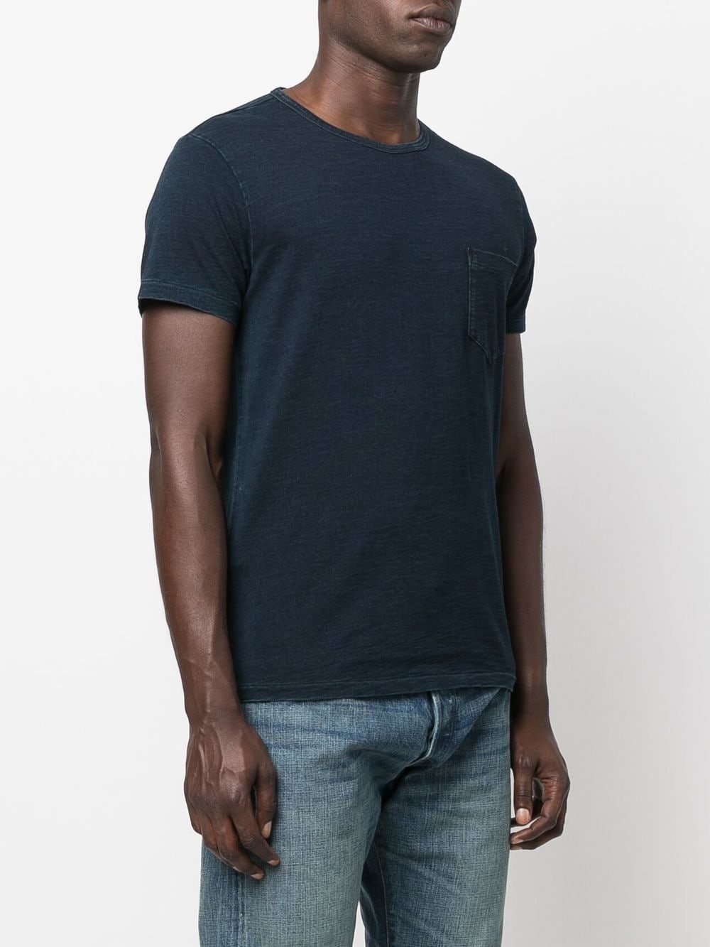 patch-pocket short-sleeve T-shirt - 3