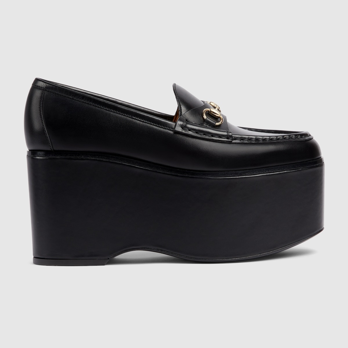 Women's Gucci Horsebit platform loafer - 1