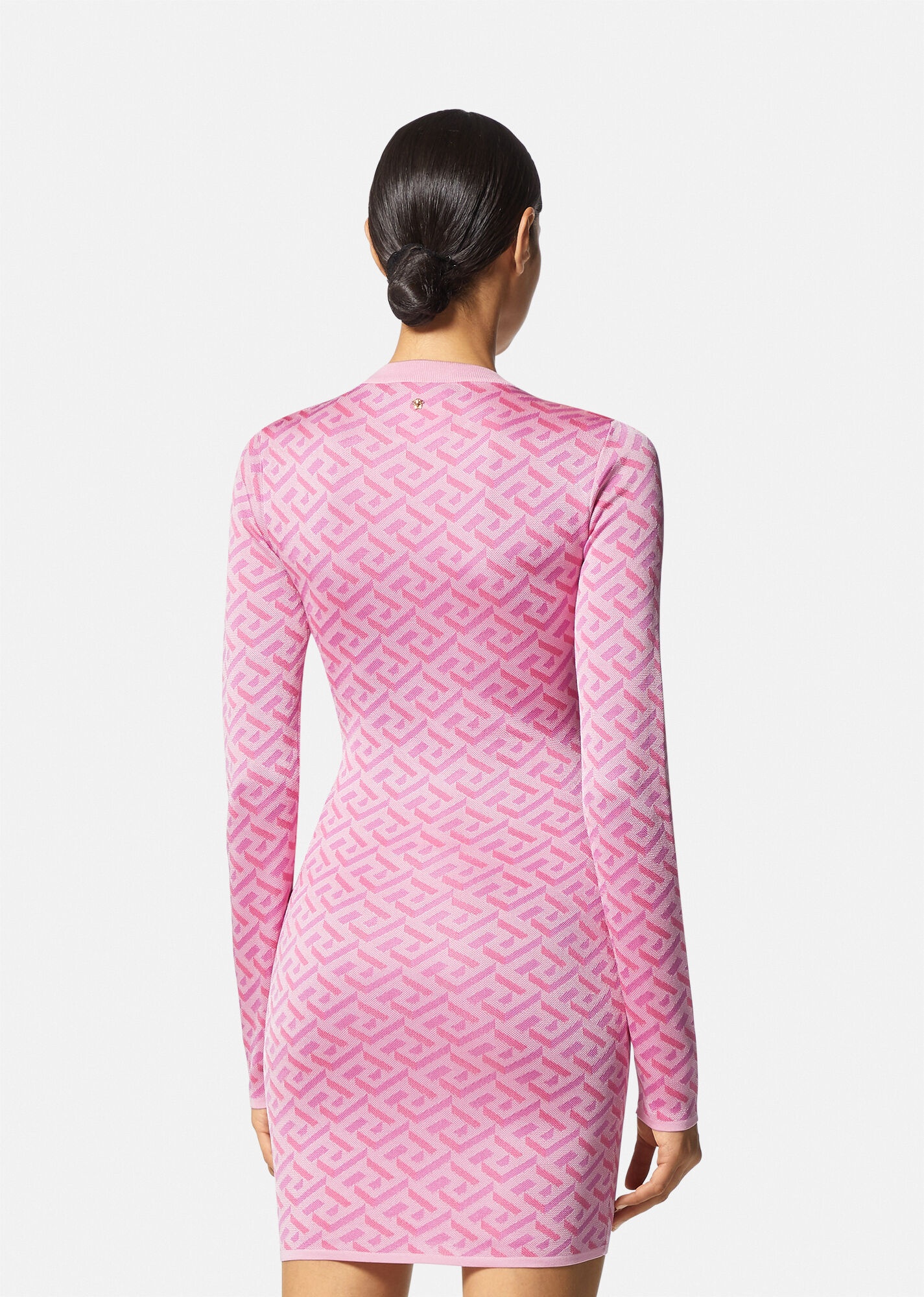 La Greca Jacquard Mini Dress - 4
