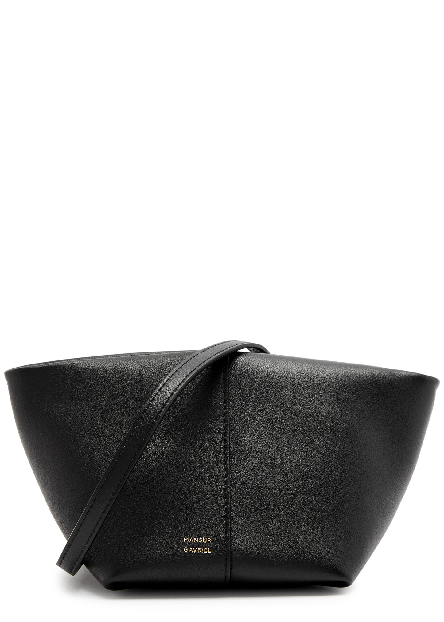 Tulipano leather cross-body bag - 1