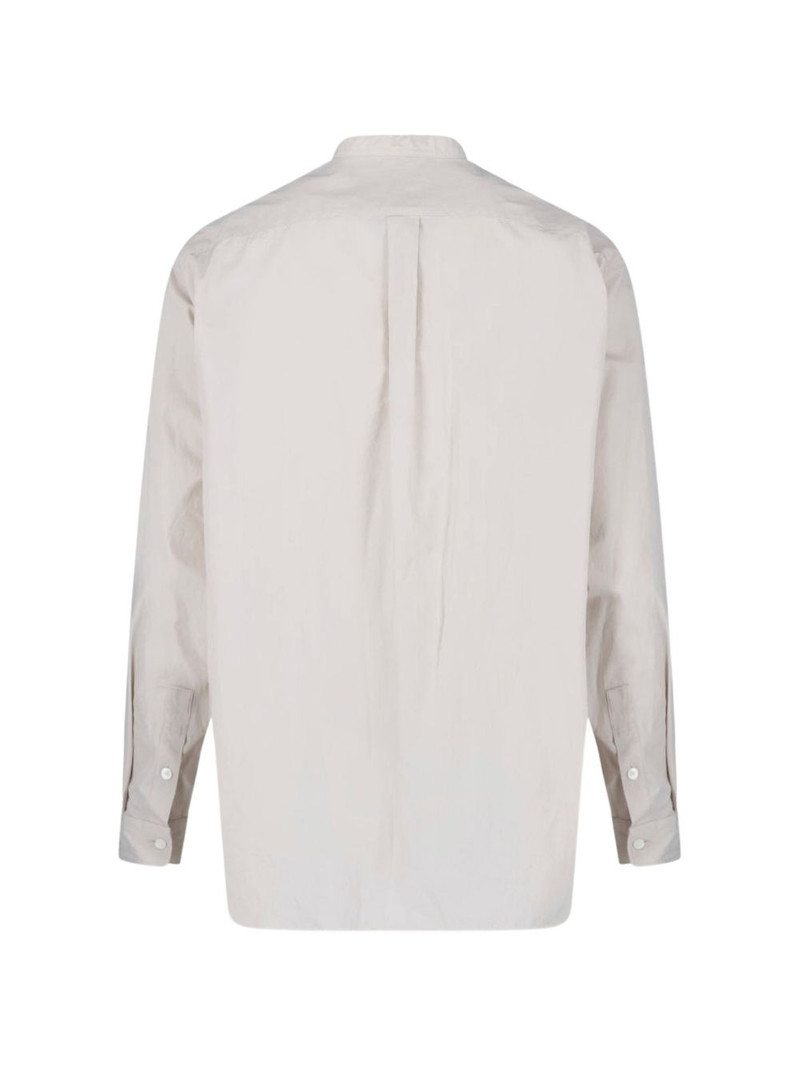 KAPTAIN SUNSHINE band-collar cotton shirt outlook