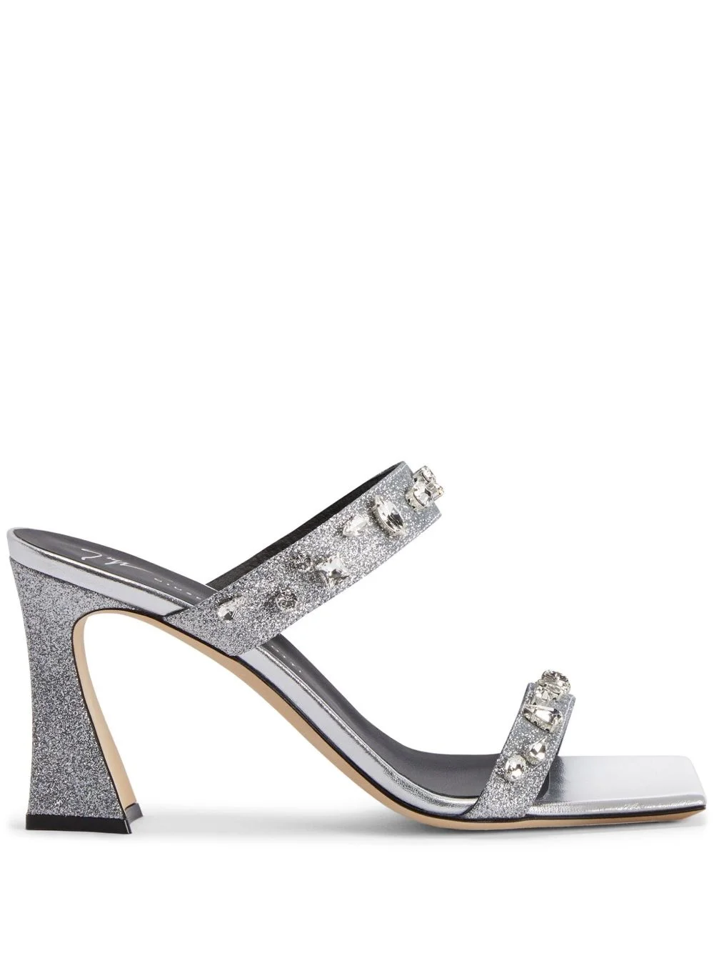 Flaminia 85mm crystal-embellished sandals - 1