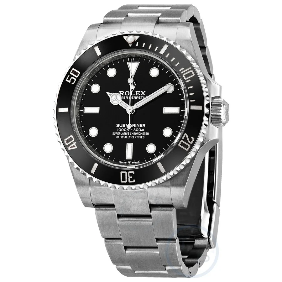 Rolex Submariner Automatic Chronometer Black Dial Men's Watch 124060BKSO - 1