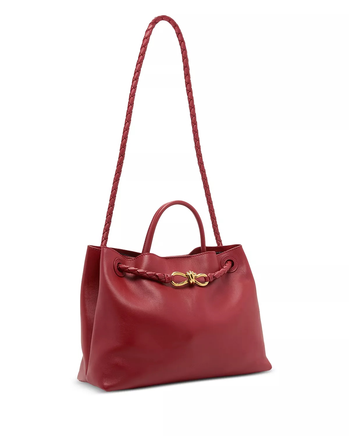 Andiamo Leather Top Handle Bag - 8