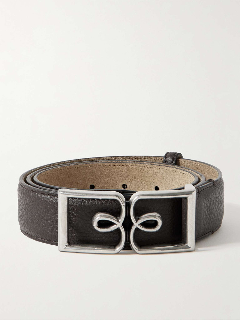 B Volute Echo 3.5cm Full-Grain Venezia Leather Belt 1