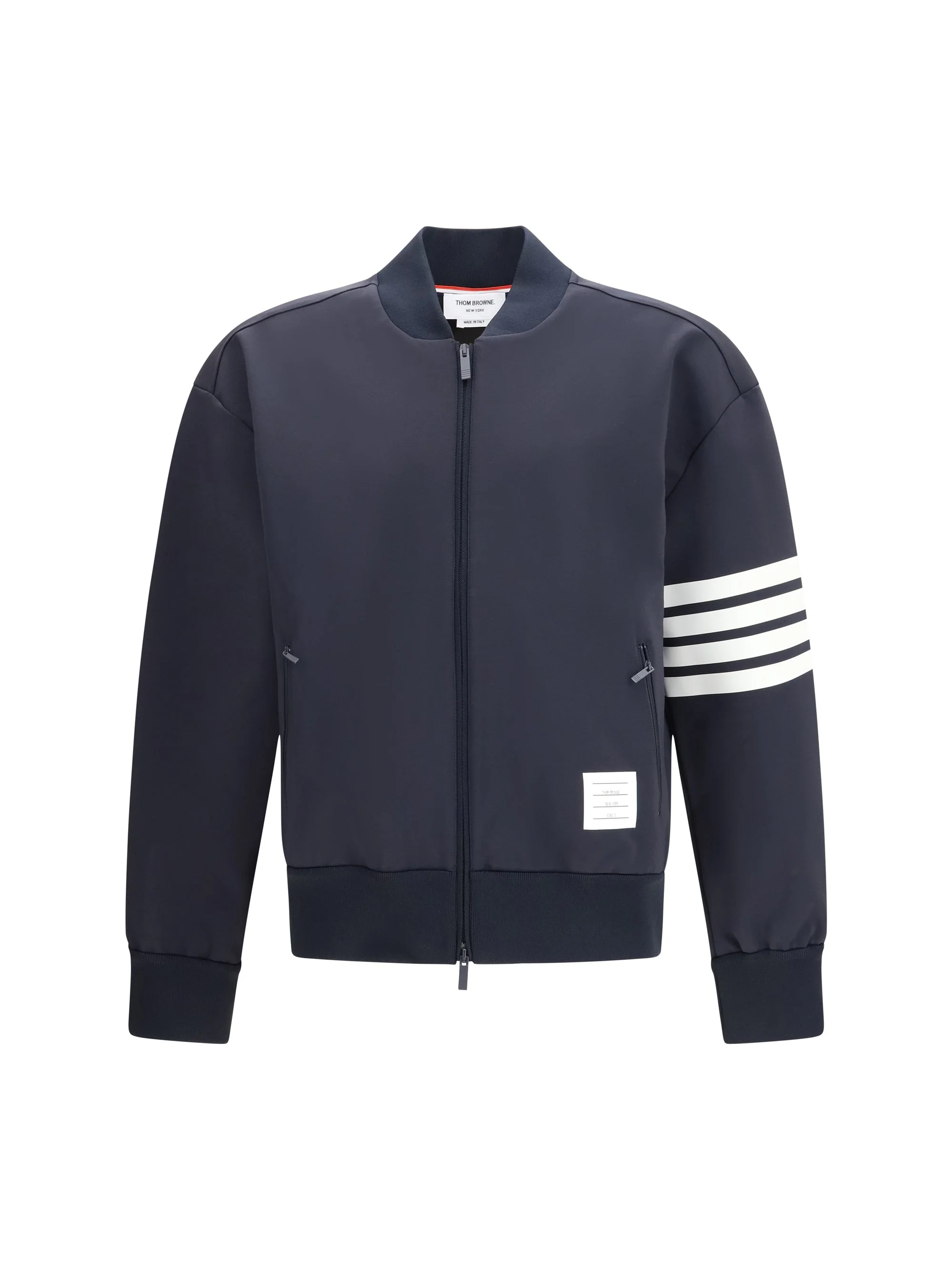 Thom Browne Men Zipped Bomber Jacket - 1