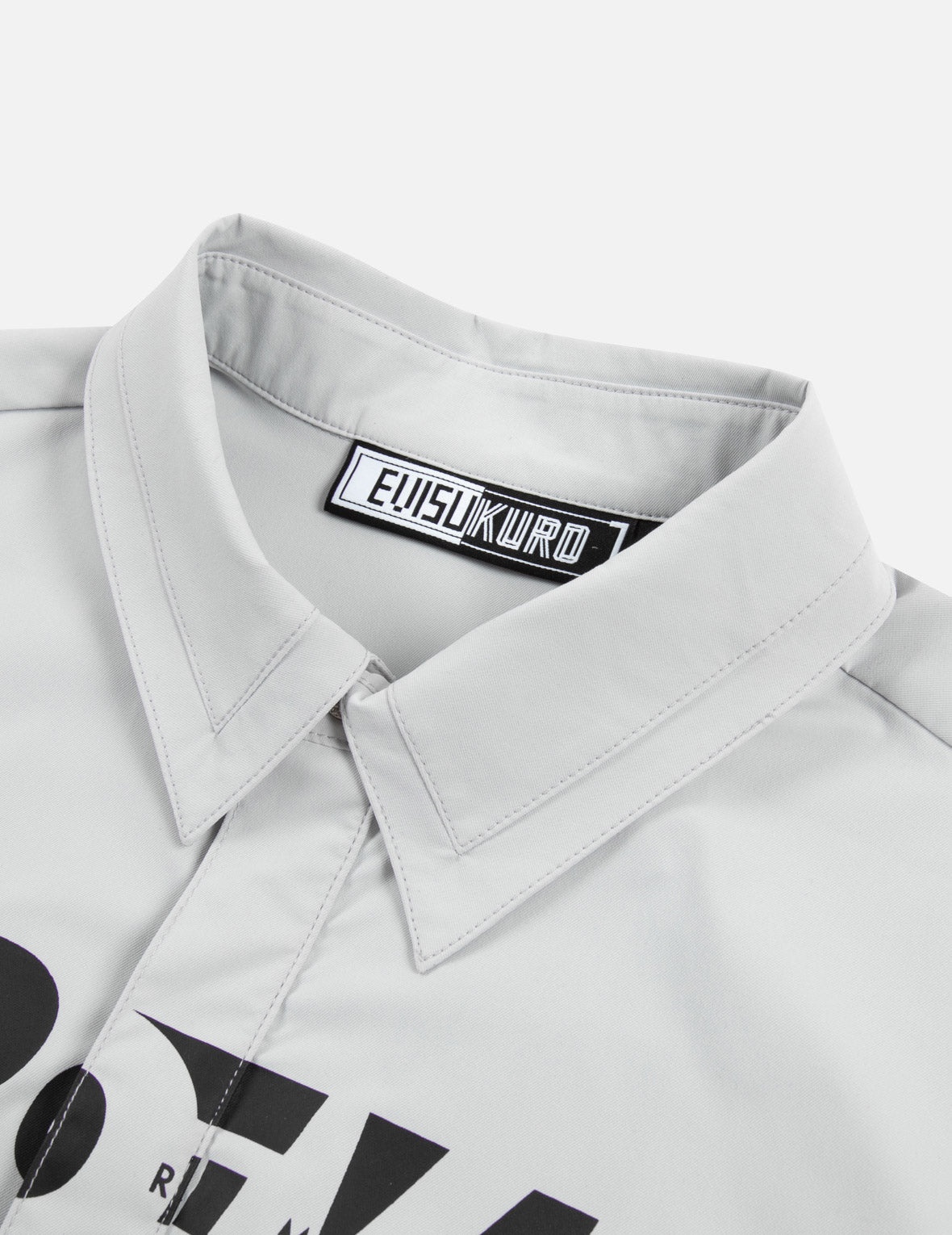 Logo and Kamon Print Regular Fit Short-Sleeves Shirt - 9