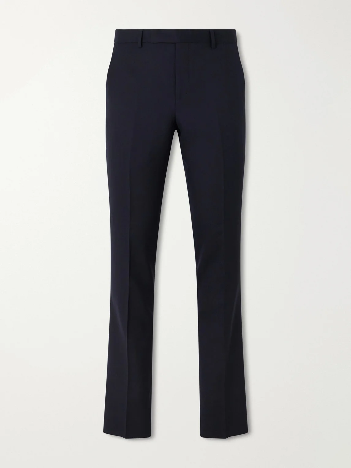Straight-Leg Pleated Wool Suit Trousers - 1