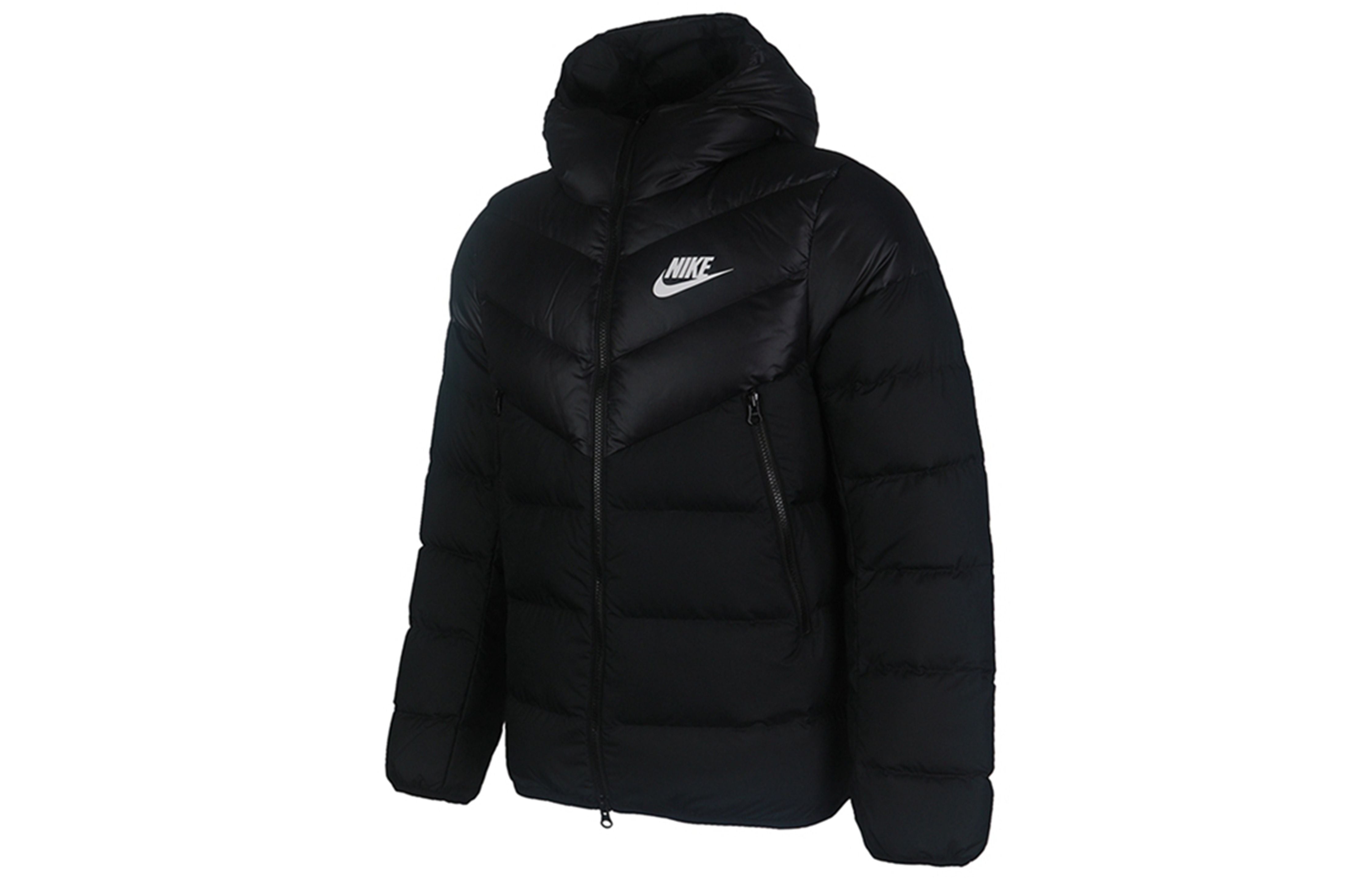 Nike Sportswear Down Fill Sports Hooded Down Jacket Men Black CU0226-010 - 3