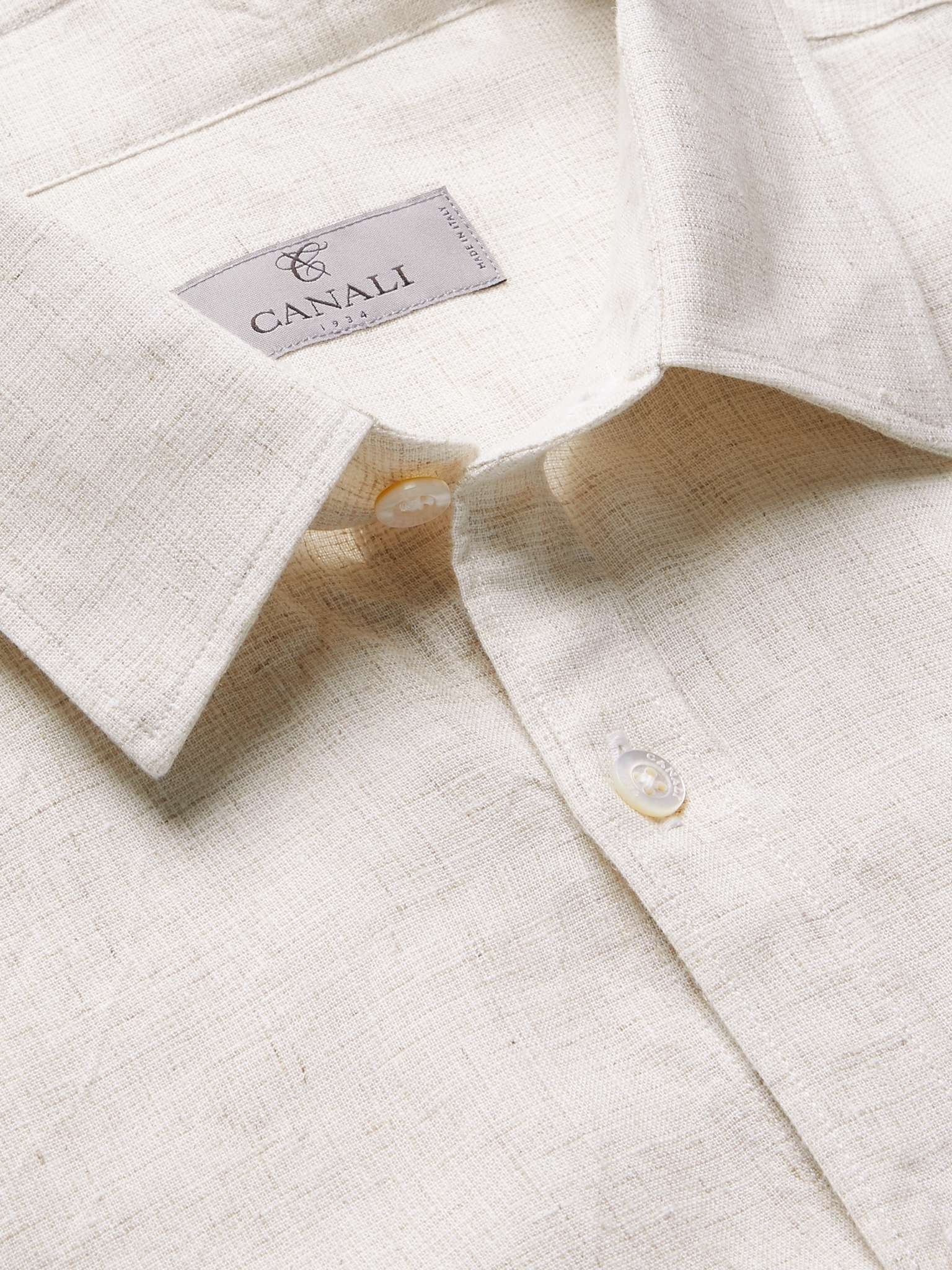 Linen and Lyocell-Blend Shirt - 5