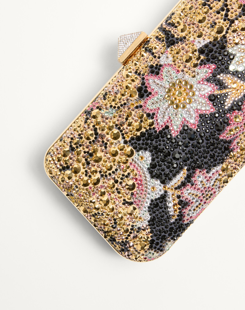 CARRY SECRETS MINAUDIERE WITH RHINESTONES APRES L'HIVER MOTIF 8