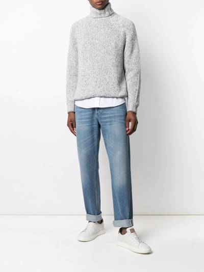 Brunello Cucinelli intarsia-knit roll-neck jumper outlook