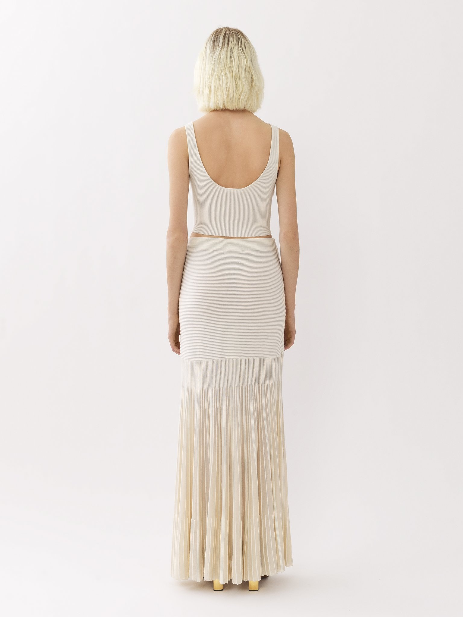 FLARED MAXI SKIRT - 4