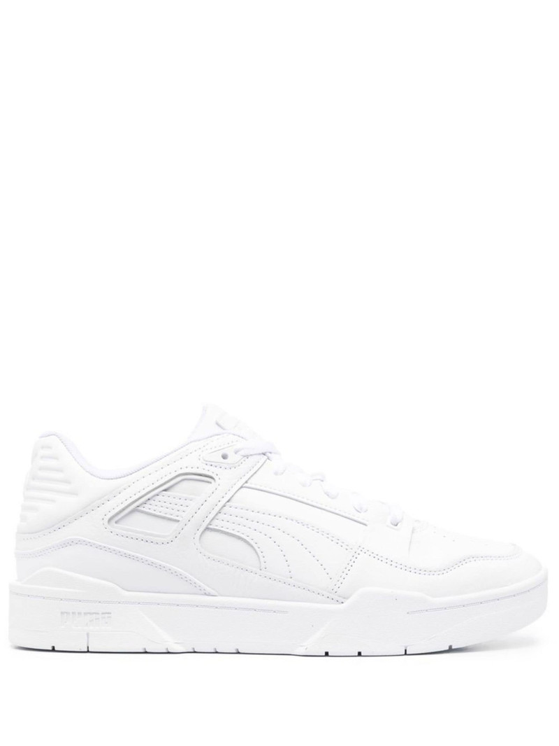 lace-up low-top sneakers - 1