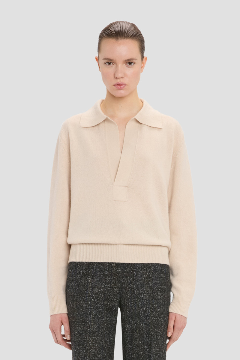 Victoria Beckham Genevieve Jumper In Elderflower outlook