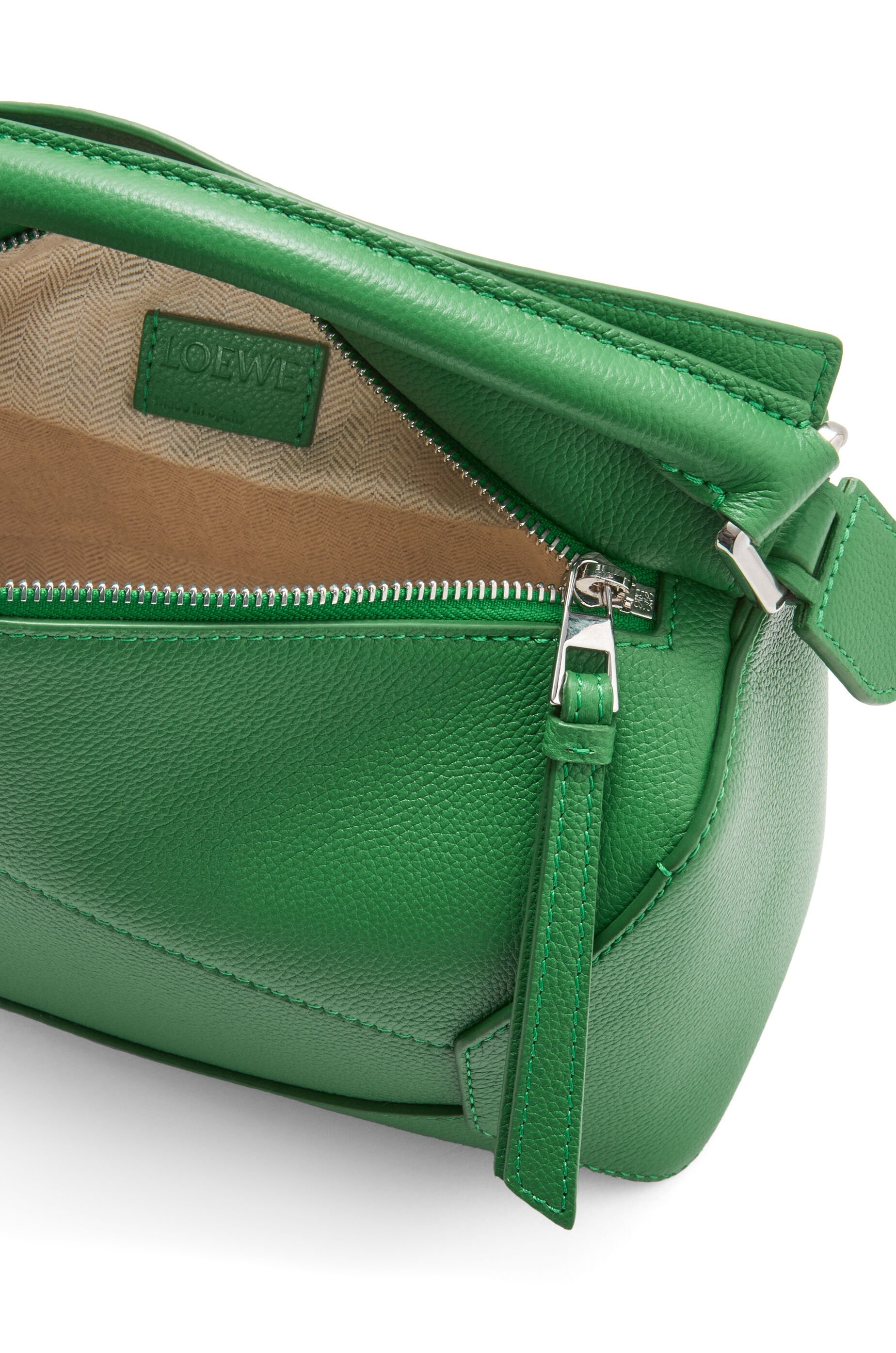 Small Puzzle bag in soft grained calfskin - 9