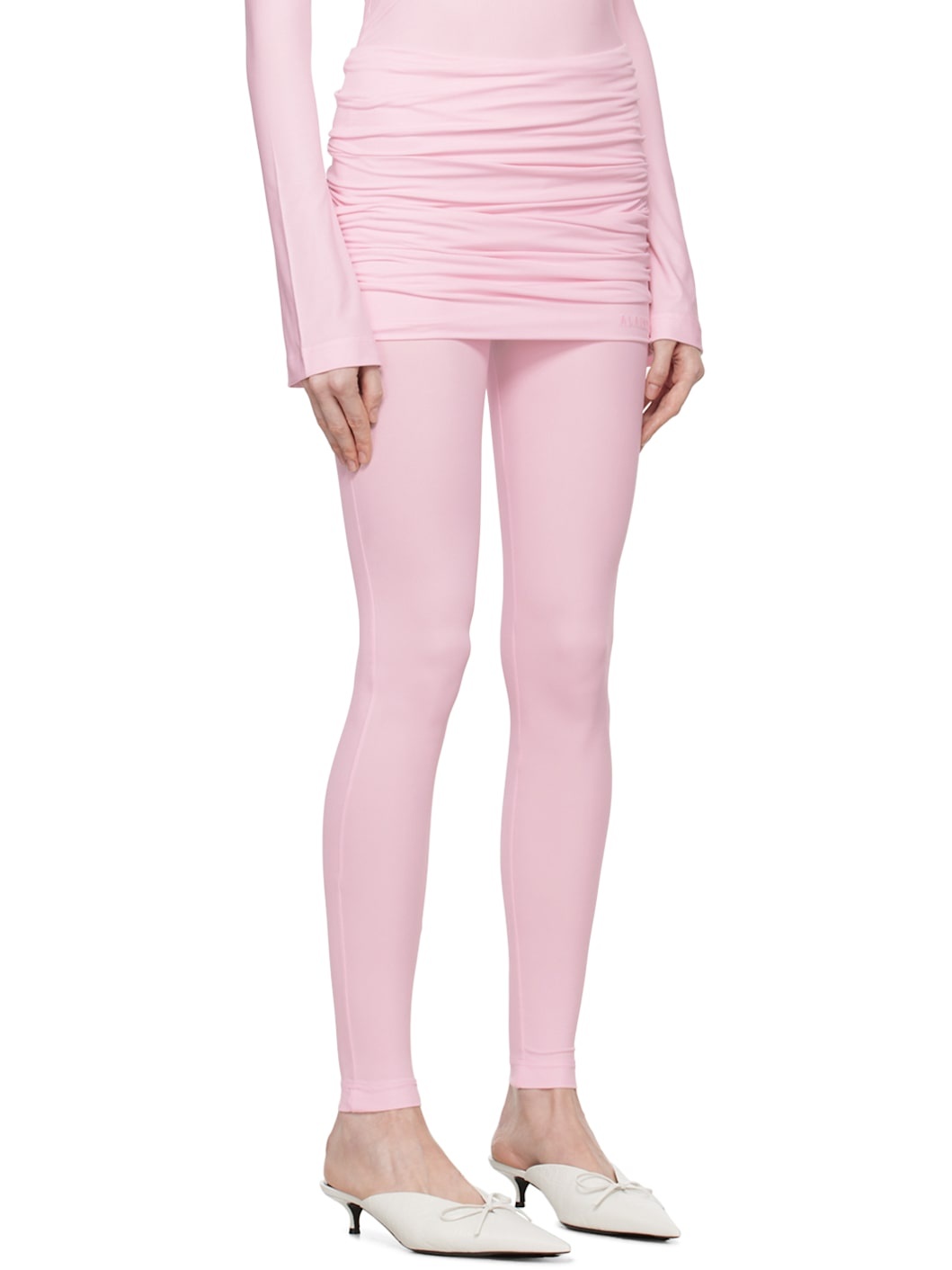 Pink Warm-Up Leggings - 2