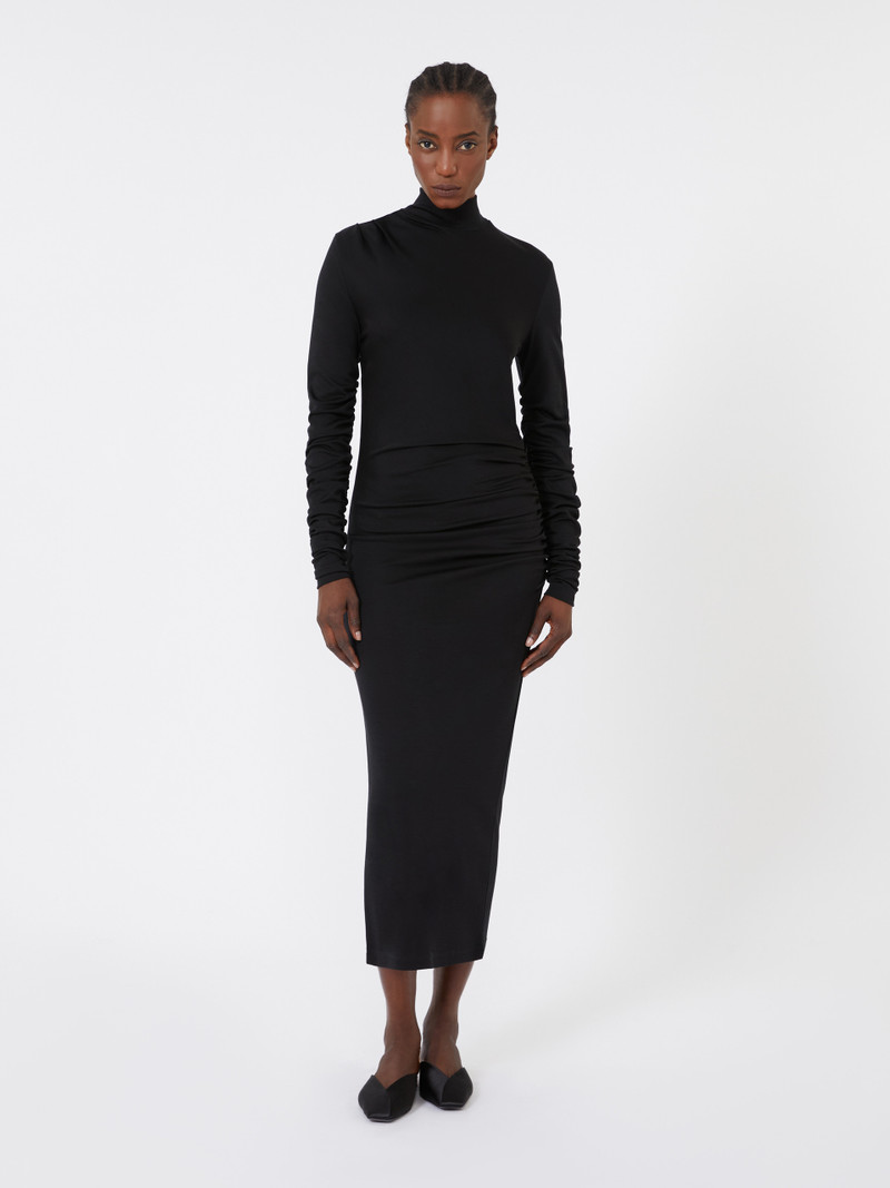 Max Mara LARI Wool jersey dress outlook