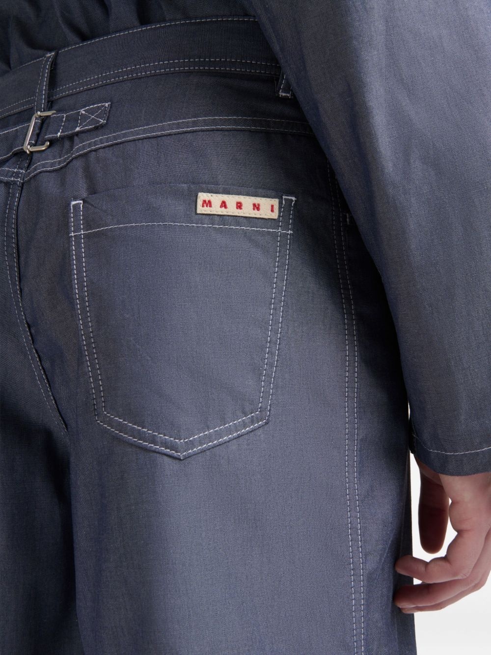chambray short - 6