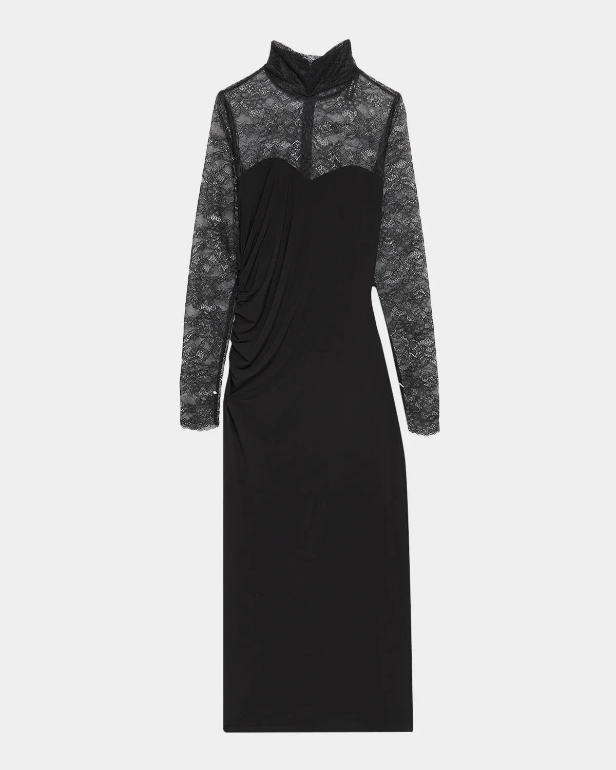 Westia Lace Combo Maxi Dress - 1