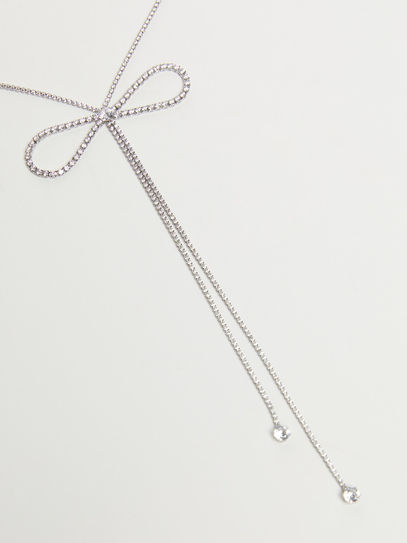 WEEKEND Max Mara WERTHER Set of 2 rhinestone necklaces outlook