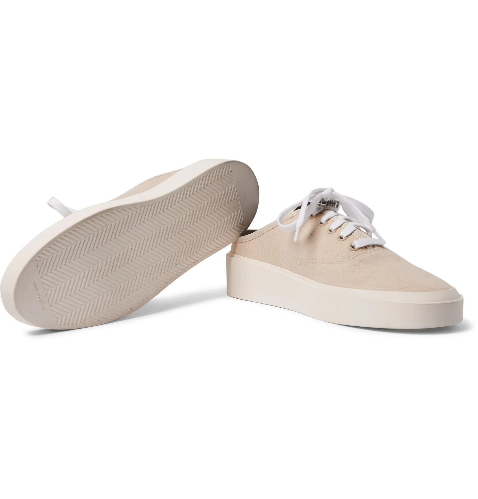 101 Canvas Backless Sneakers - 11