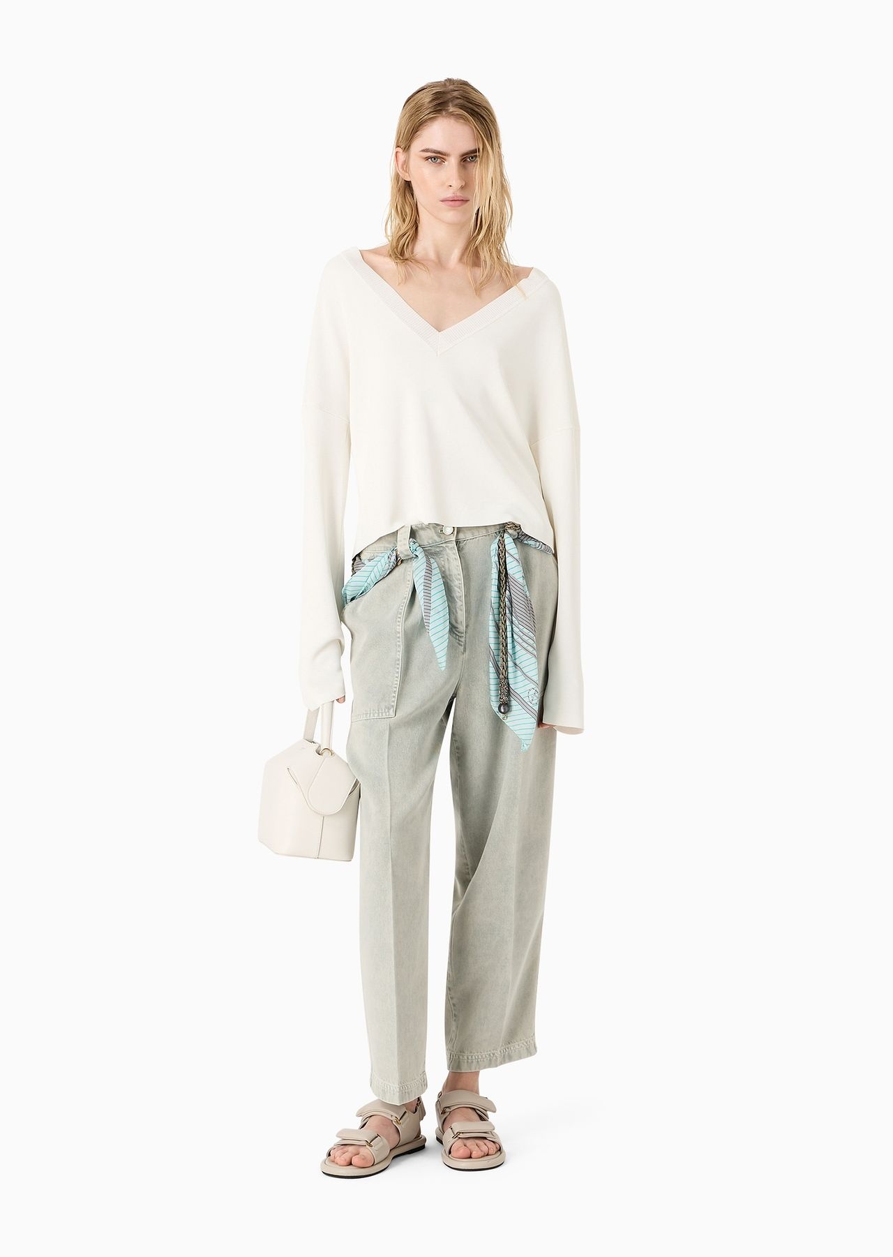 Denim Collection cosy Lyocell trousers - 4