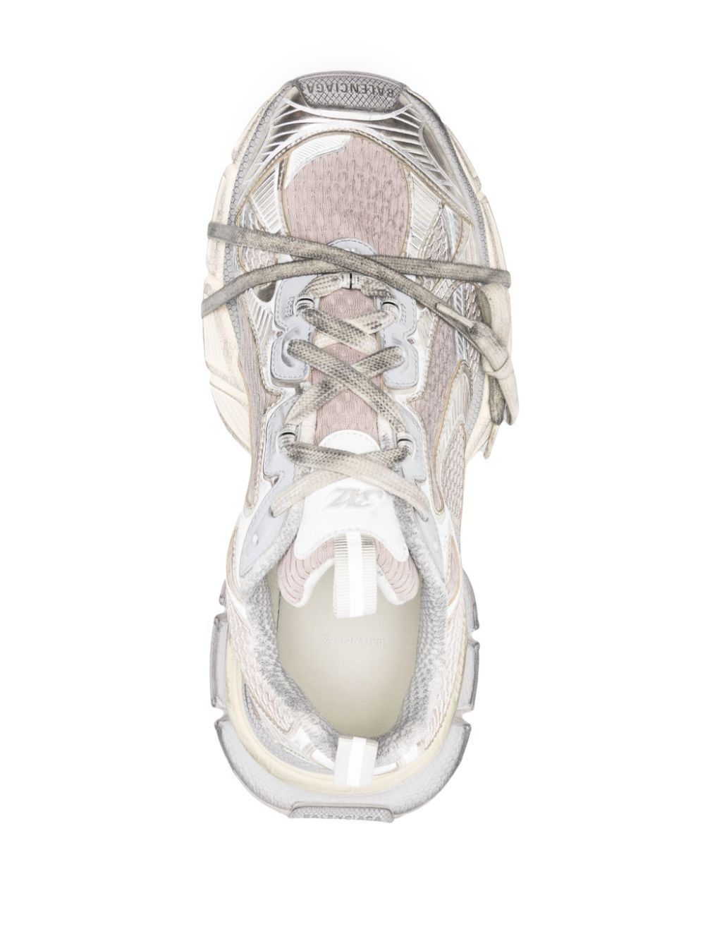 3XL lace-up sneakers - 4