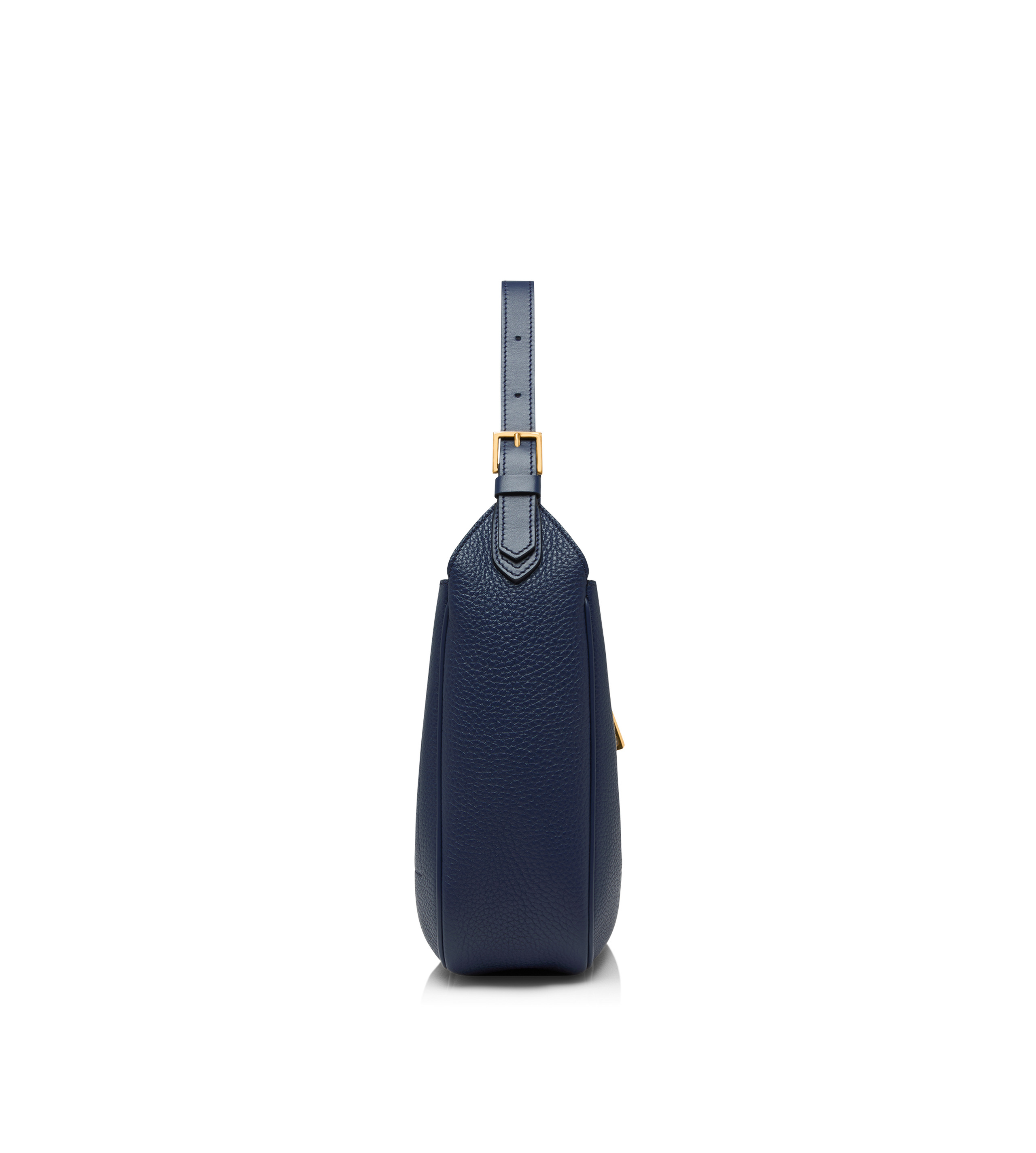 GRAIN LEATHER MONARCH SMALL HOBO - 2