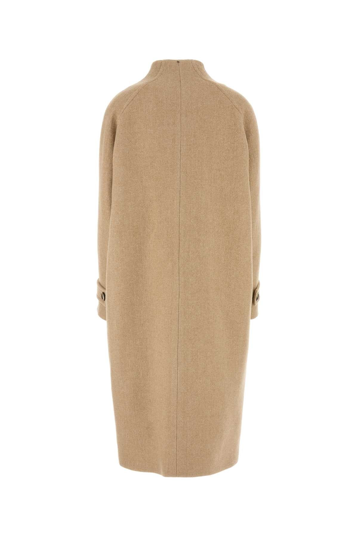 Sportmax Women Beige Wool Blend Adatti Coat - 2