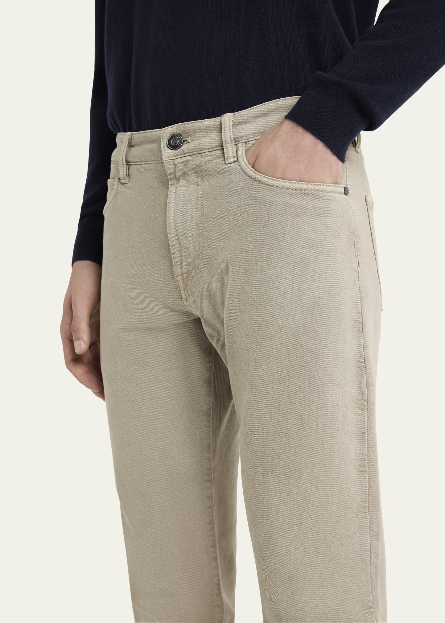 Men's Straight Leg 5-Pocket Pants - 5