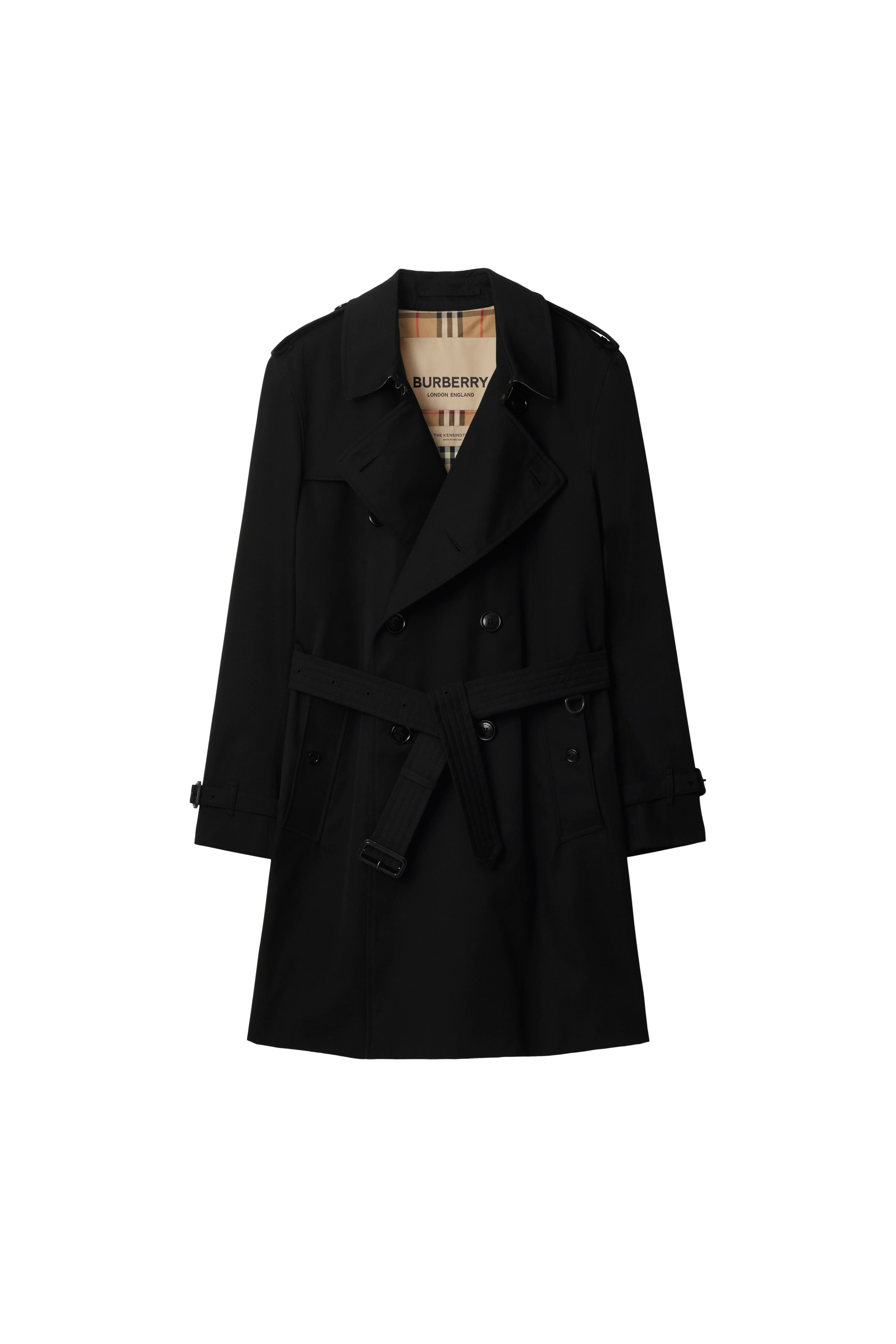burberry Mid-length Kensington Heritage Trench Coat in Black at Nordstrom - 2