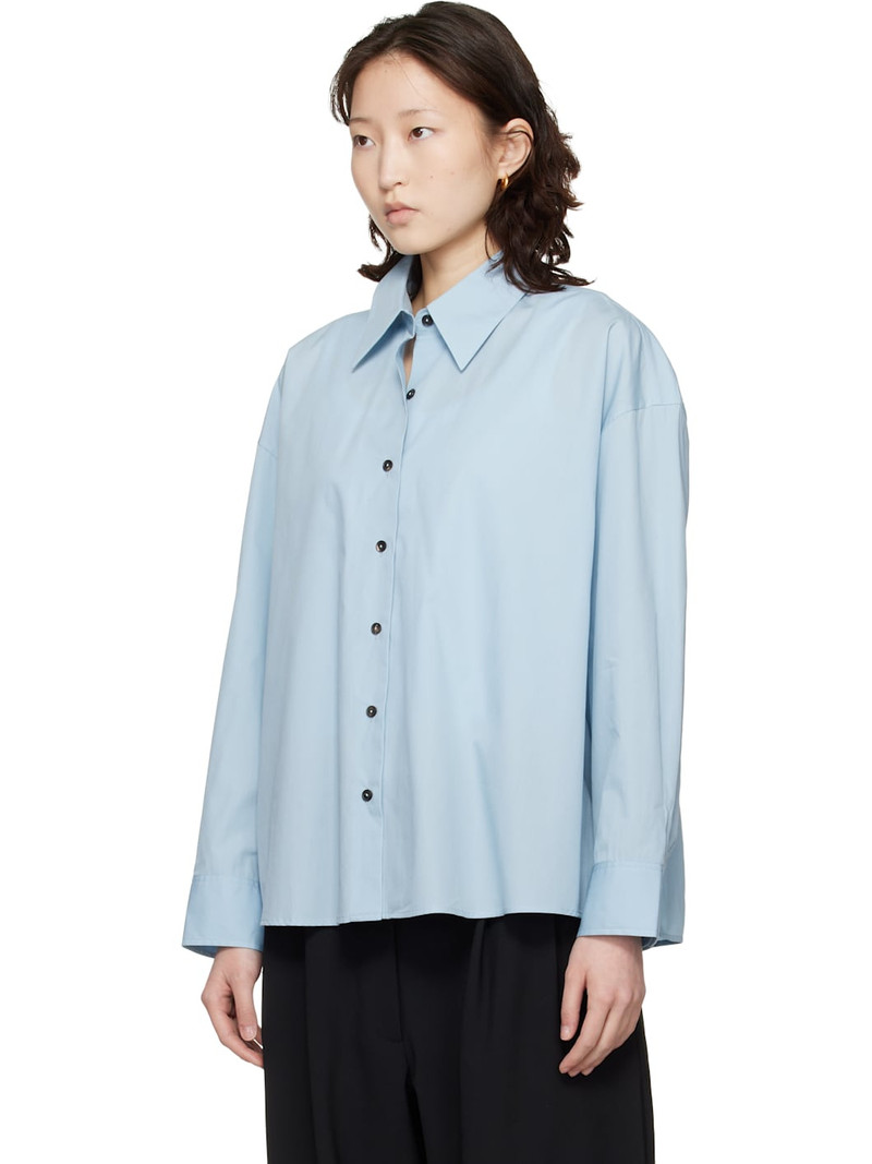 CORDERA Blue Oversized Shirt outlook