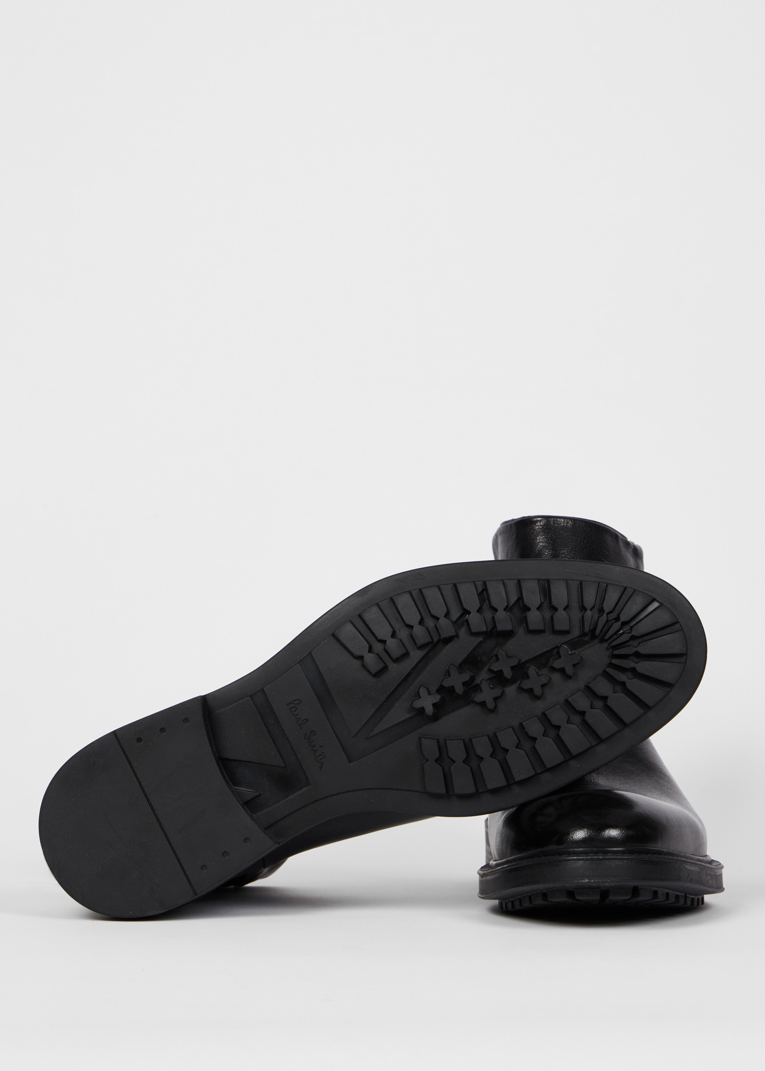 Black Leather 'Nik' Boots - 2