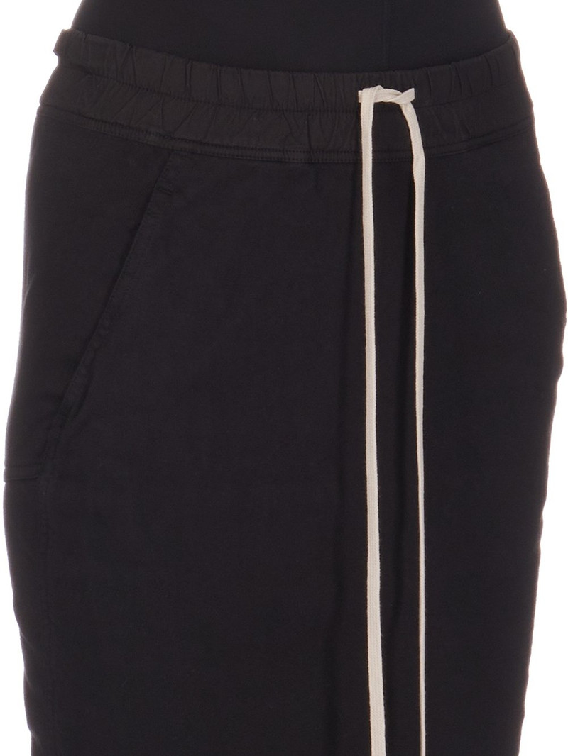 Pillar draped-detail skirt 4