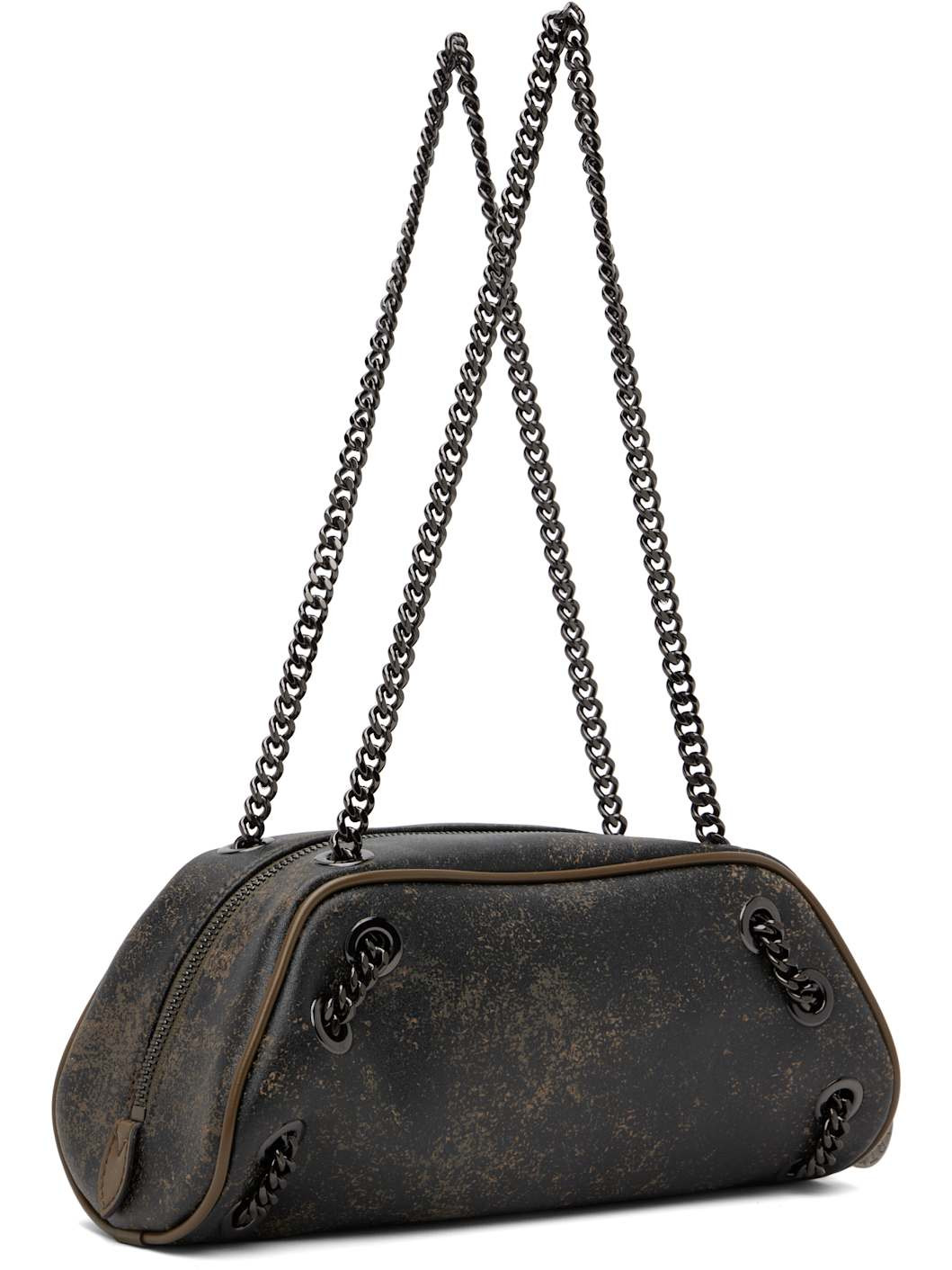 Brown Falabella Bowling Bag - 3