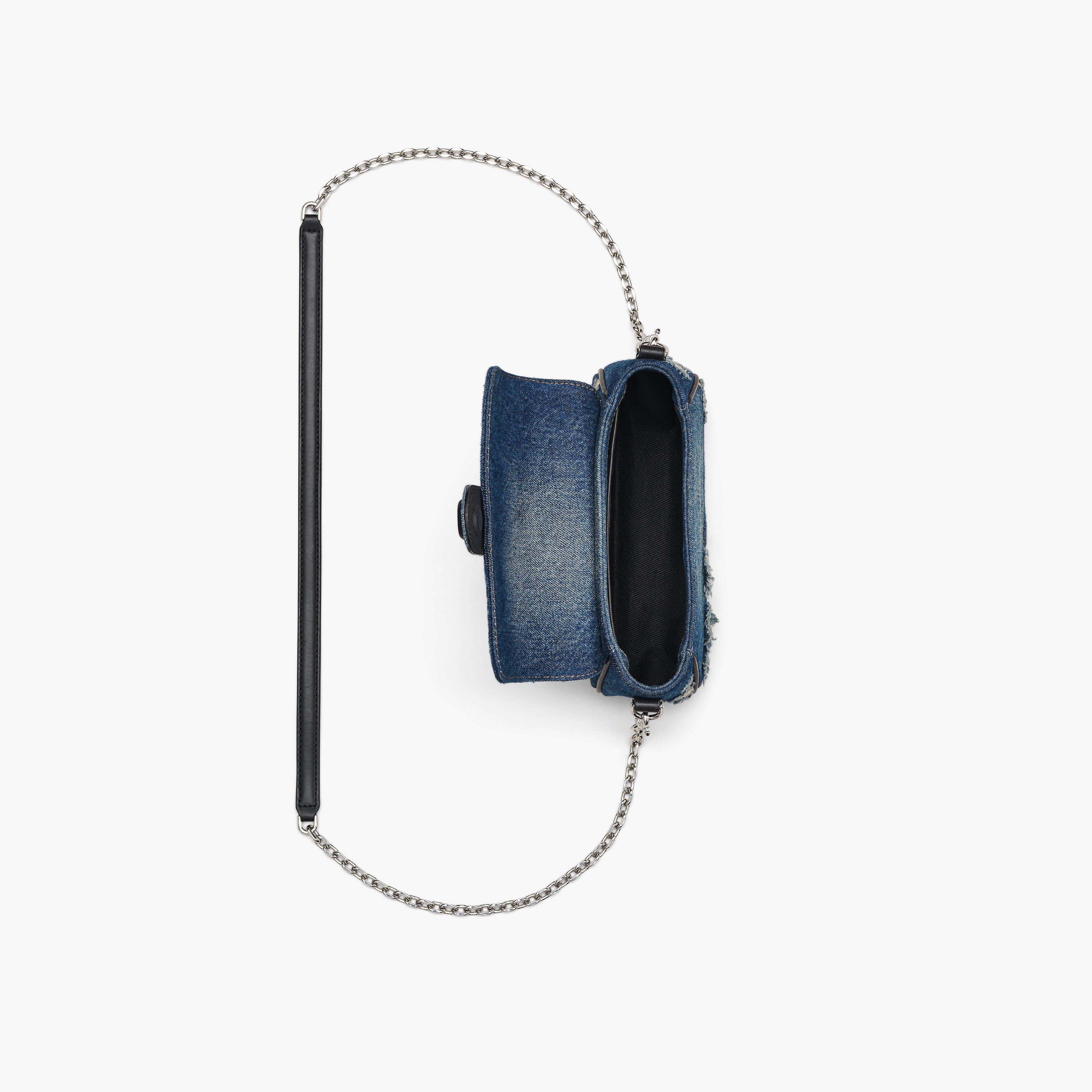 THE RIP AND REPAIR DENIM CLOVER SHOULDER BAG - 6
