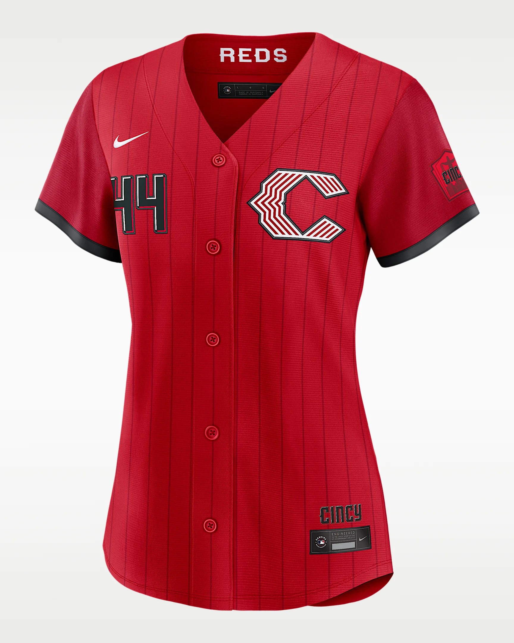 Elly De La Cruz Cincinnati Reds Women's Nike MLB Stadium Jersey - 1