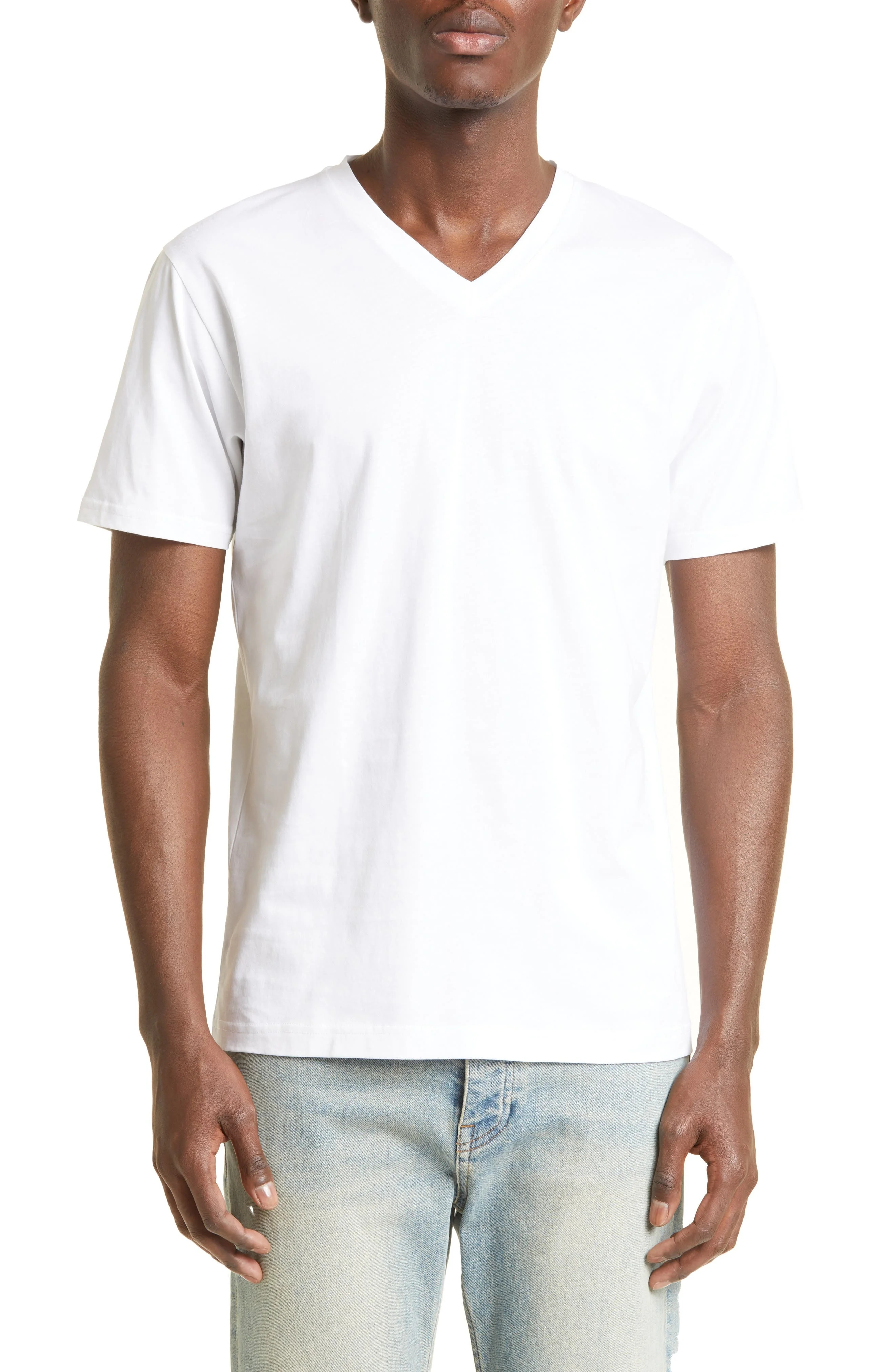 V-Neck T-Shirt - 1