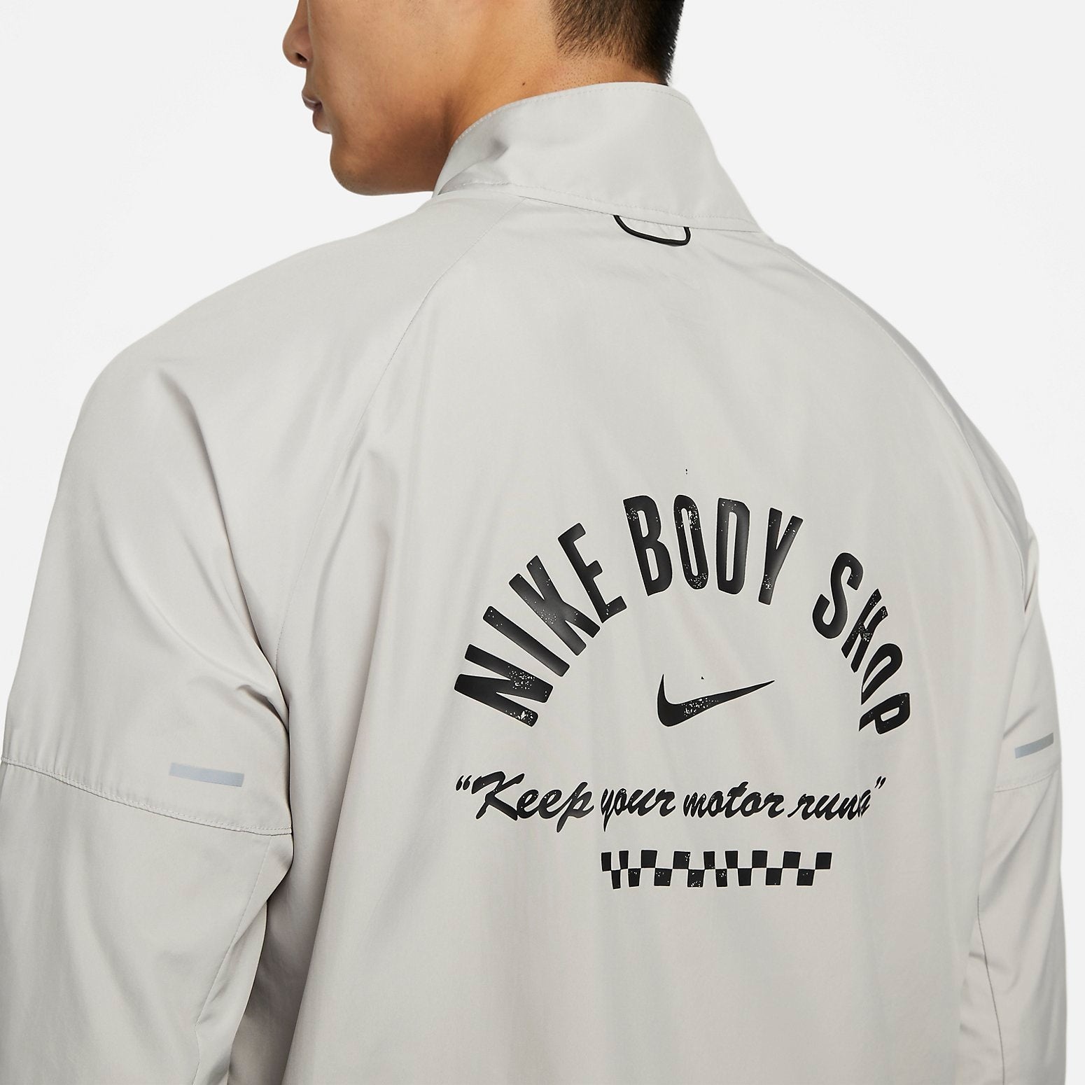 Nike Dri-FIT Miler Running Jacket 'Grey' DV9820-012 - 3