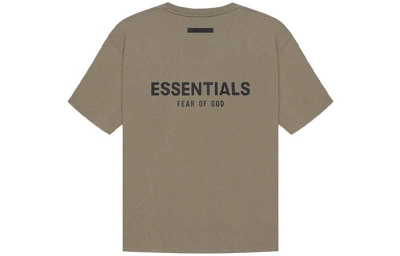 ESSENTIALS Fear of God Essentials SS21 Short Sleeve Tee Taupe FOG-SS21-556 outlook