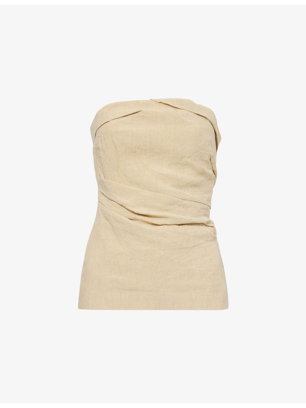 Izel Bandeau Linen Top - 1