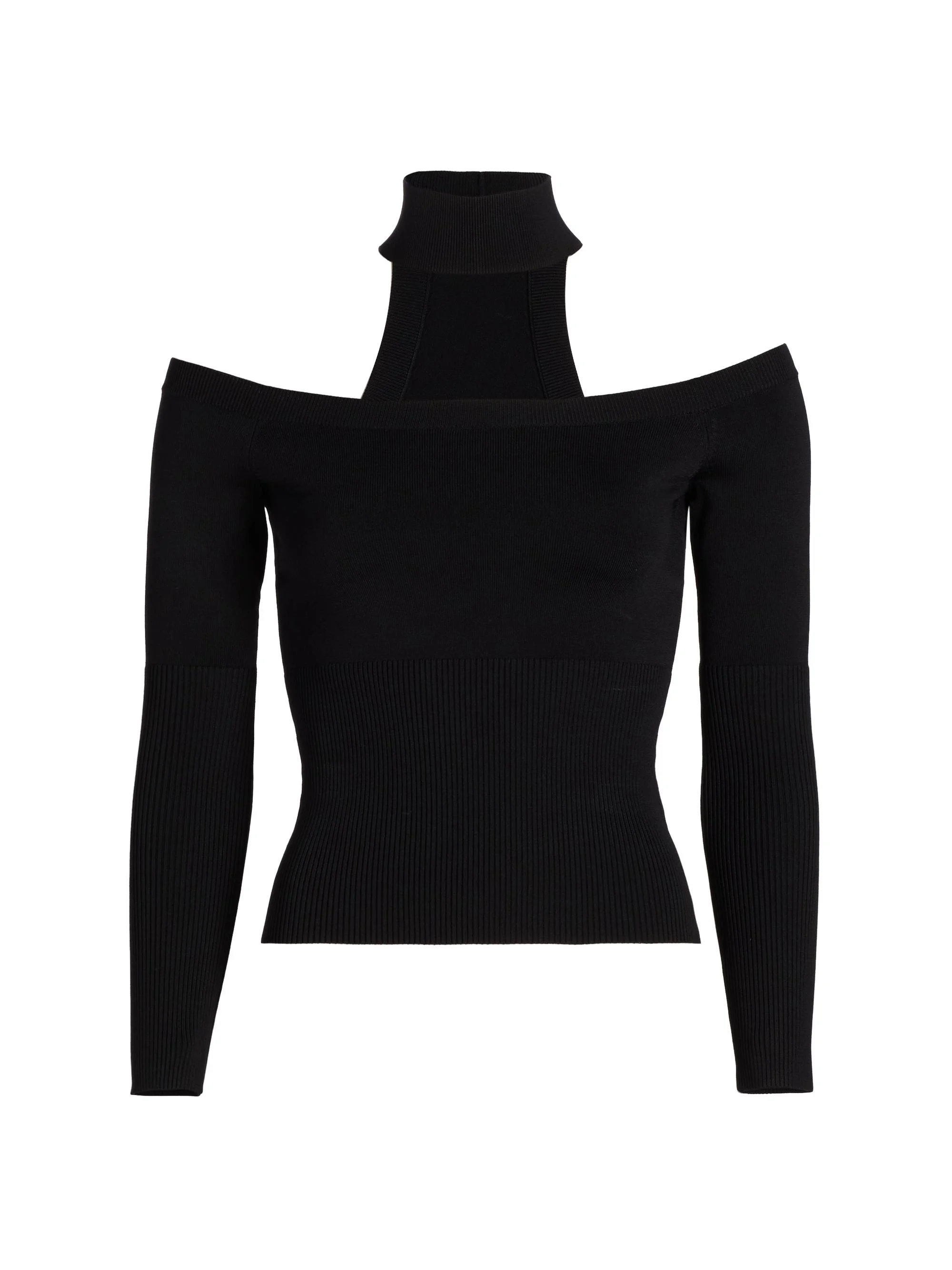 Women's Lila Off-the-Shoulder Top - Black - 1