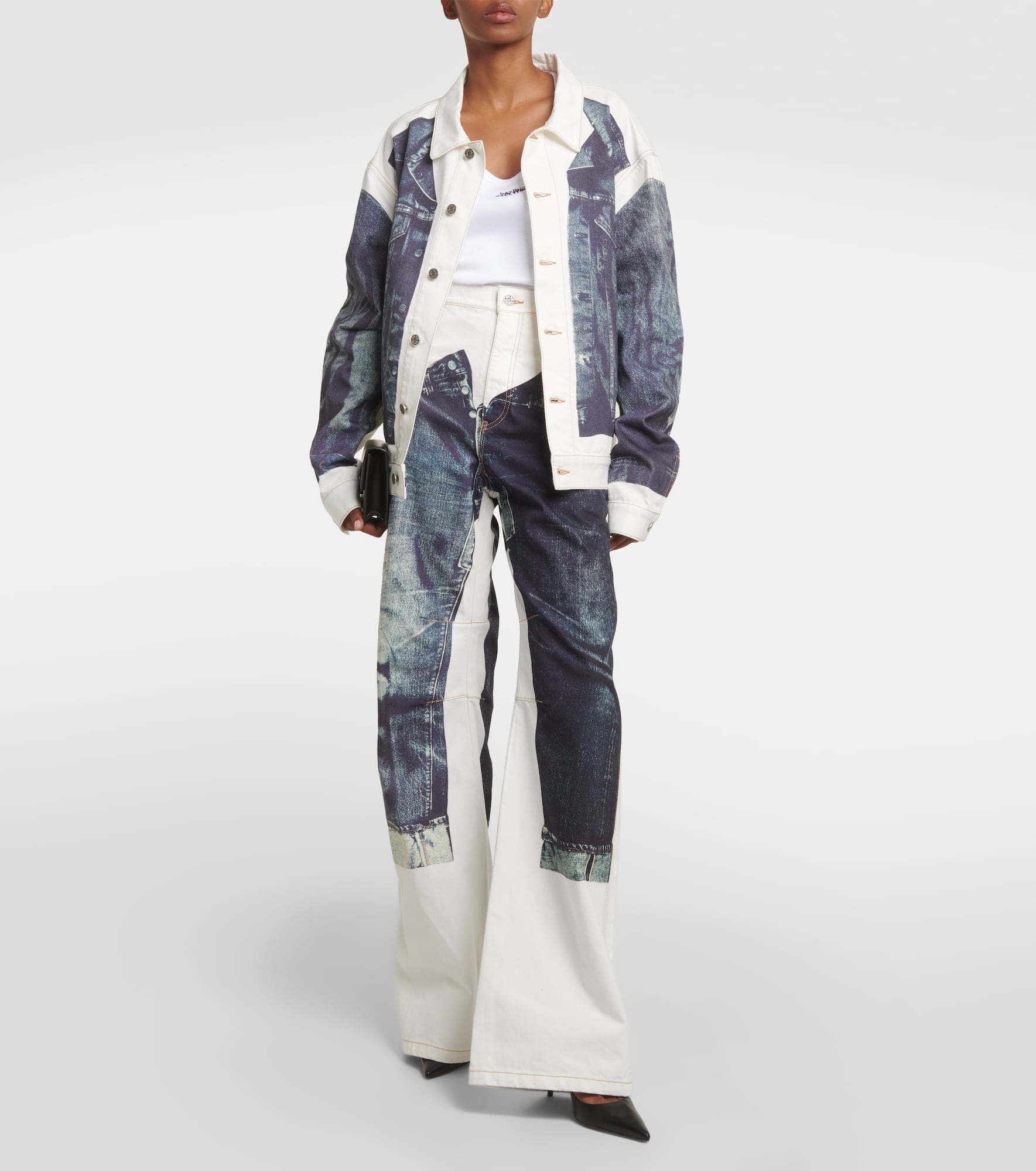 Tattoo denim jacket - 2
