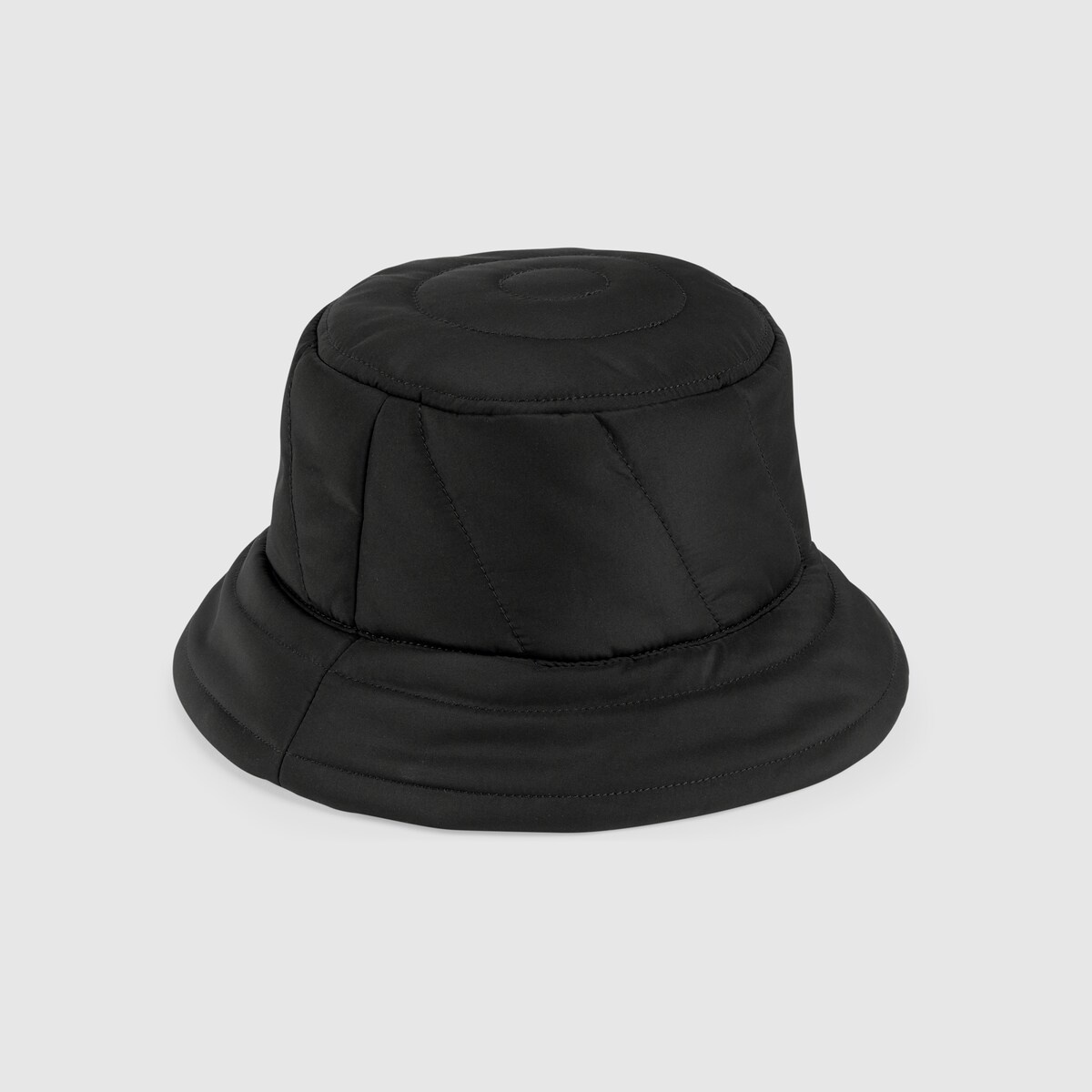 Quilted fabric bucket hat - 3